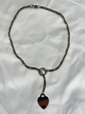 The Silver Love Chain Necklace