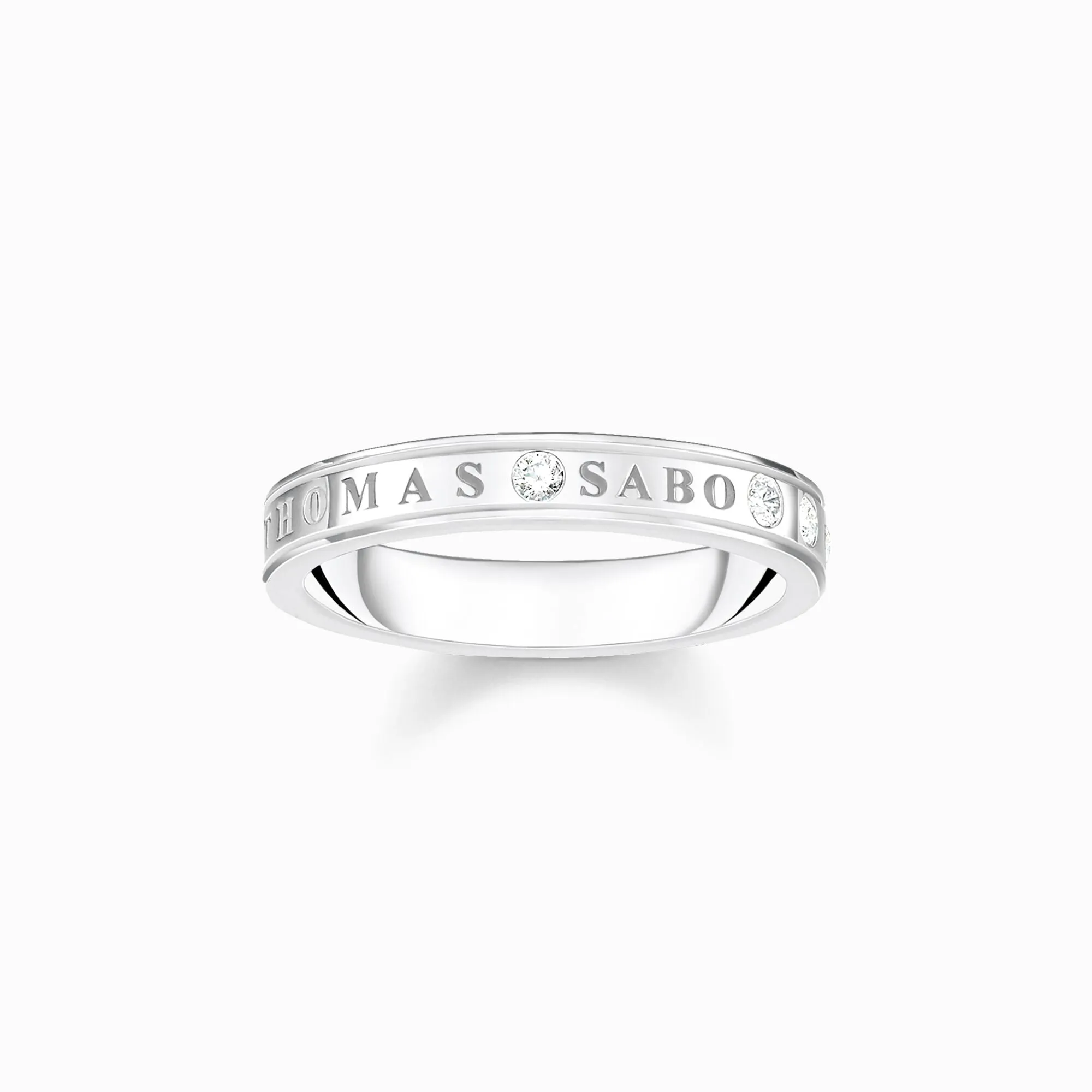Thomas Sabo Sterling Silver White Stones Ring