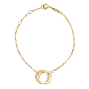 Tiffany 1837 Interlocking Circles Chain Bracelet - Rose
