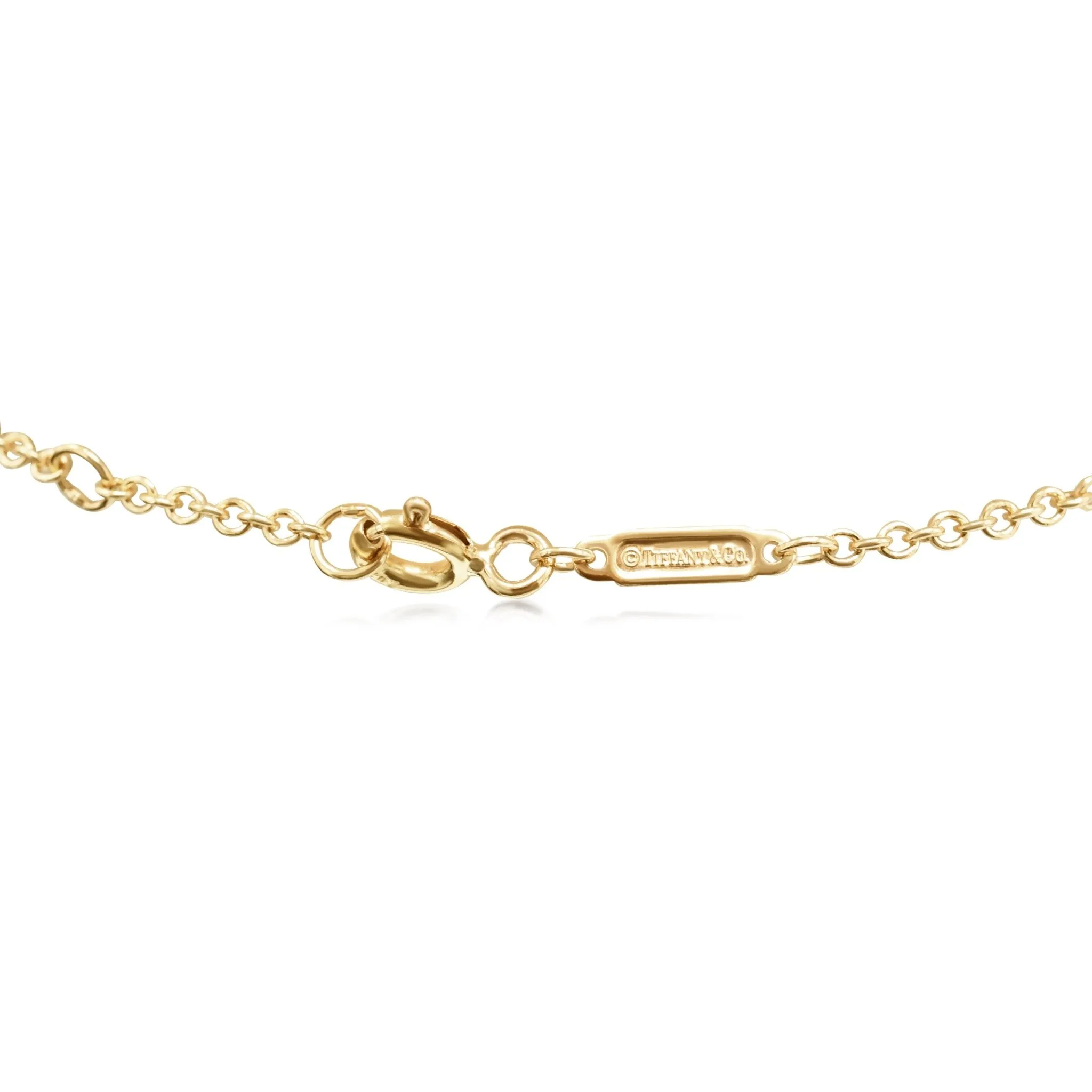 Tiffany 1837 Interlocking Circles Chain Bracelet - Rose