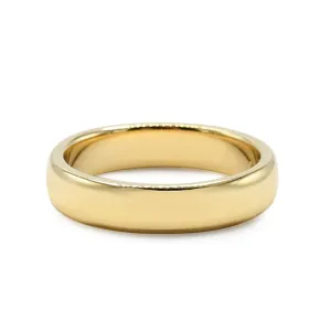 Tiffany 4.5mm Wedding Band - 18ct Yellow Gold