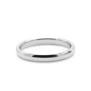 Tiffany & Co 3mm Platinum Band Ring