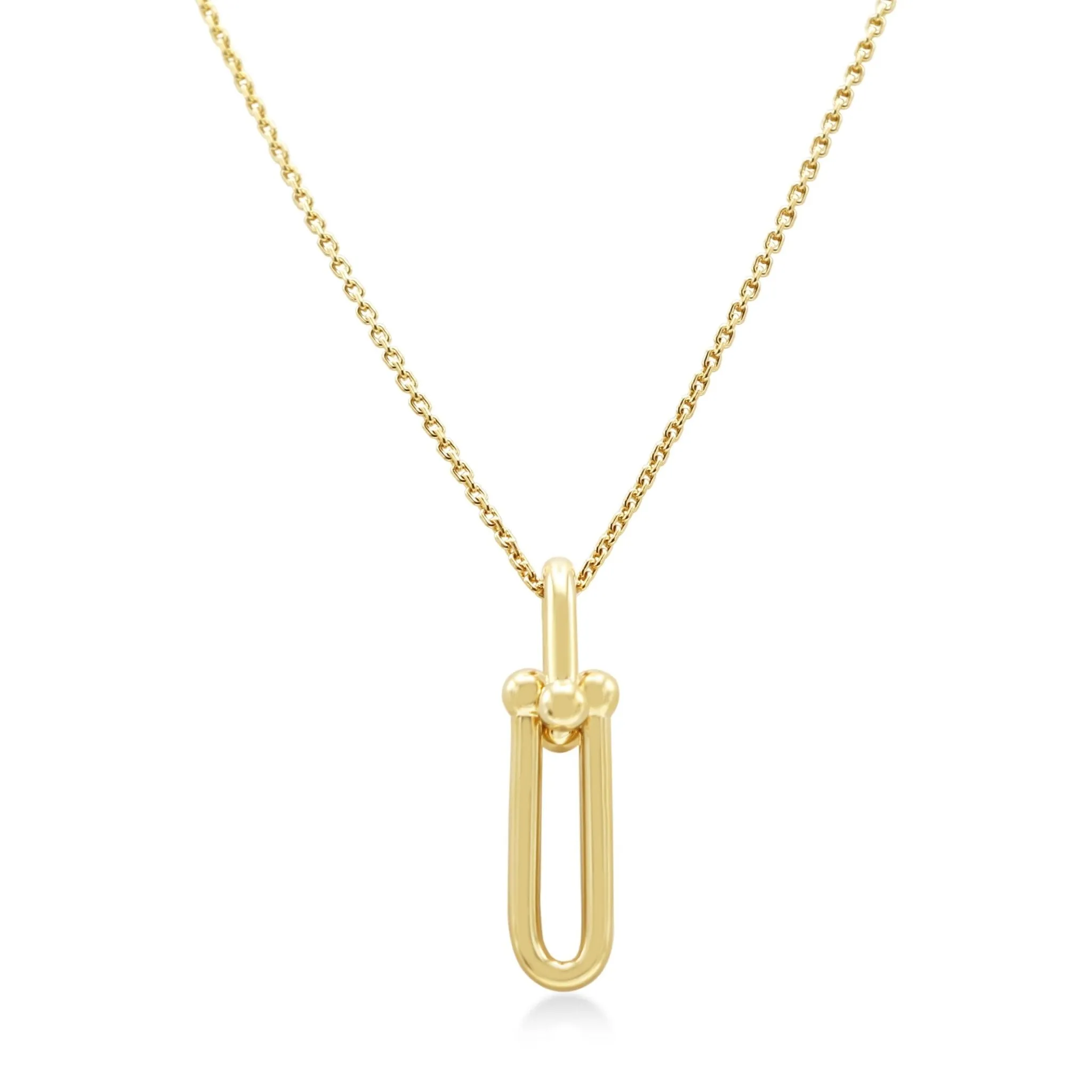 Tiffany & Co. City HardWear Link Pendant on Chain