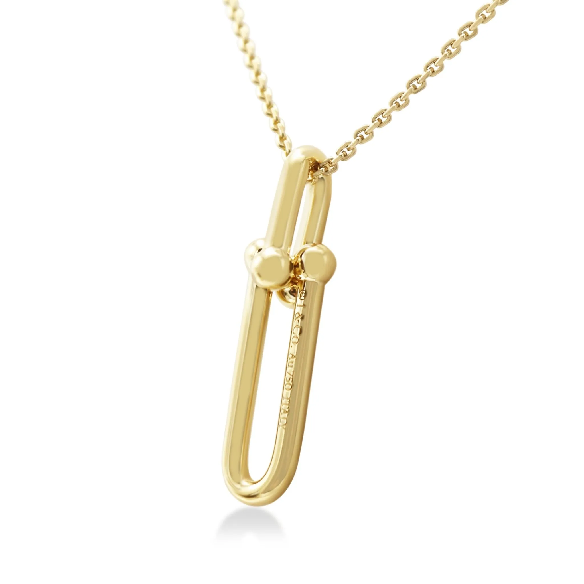 Tiffany & Co. City HardWear Link Pendant on Chain