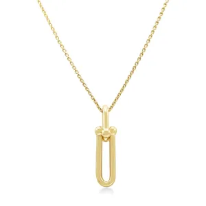 Tiffany & Co. City HardWear Link Pendant on Chain
