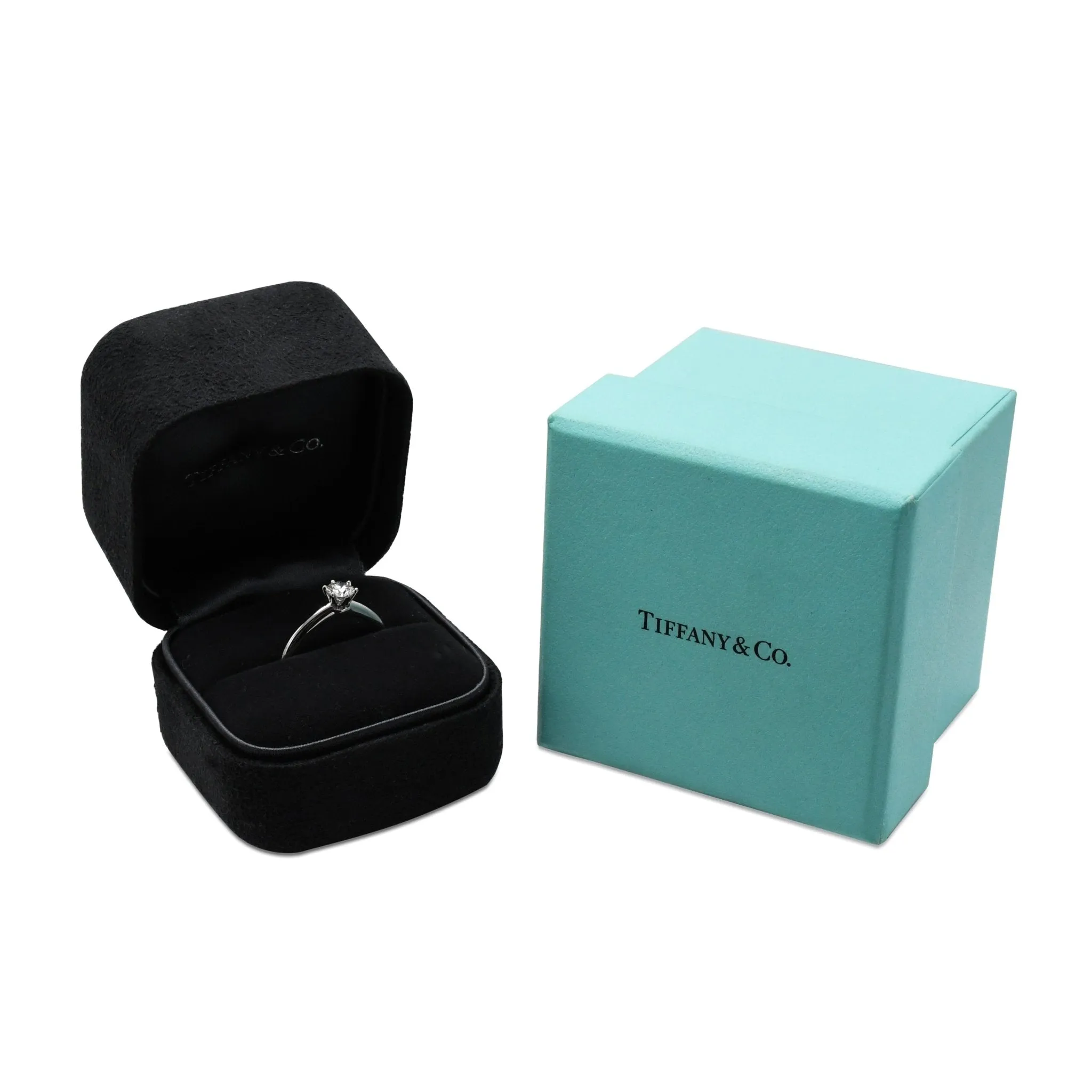 Tiffany & Co. Solitaire 0.40ct Diamond Ring