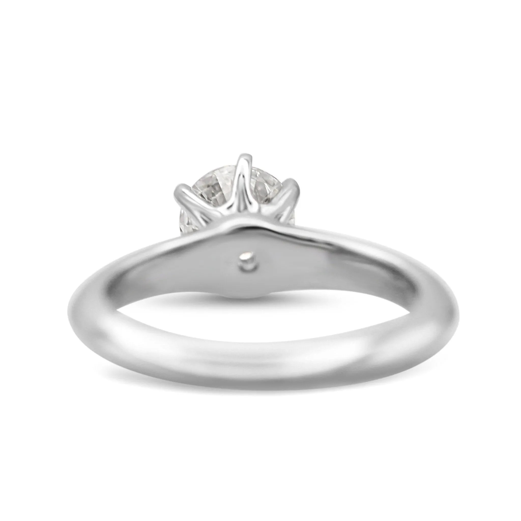 Tiffany & Co. Solitaire 0.80ct Diamond Ring - Platinum