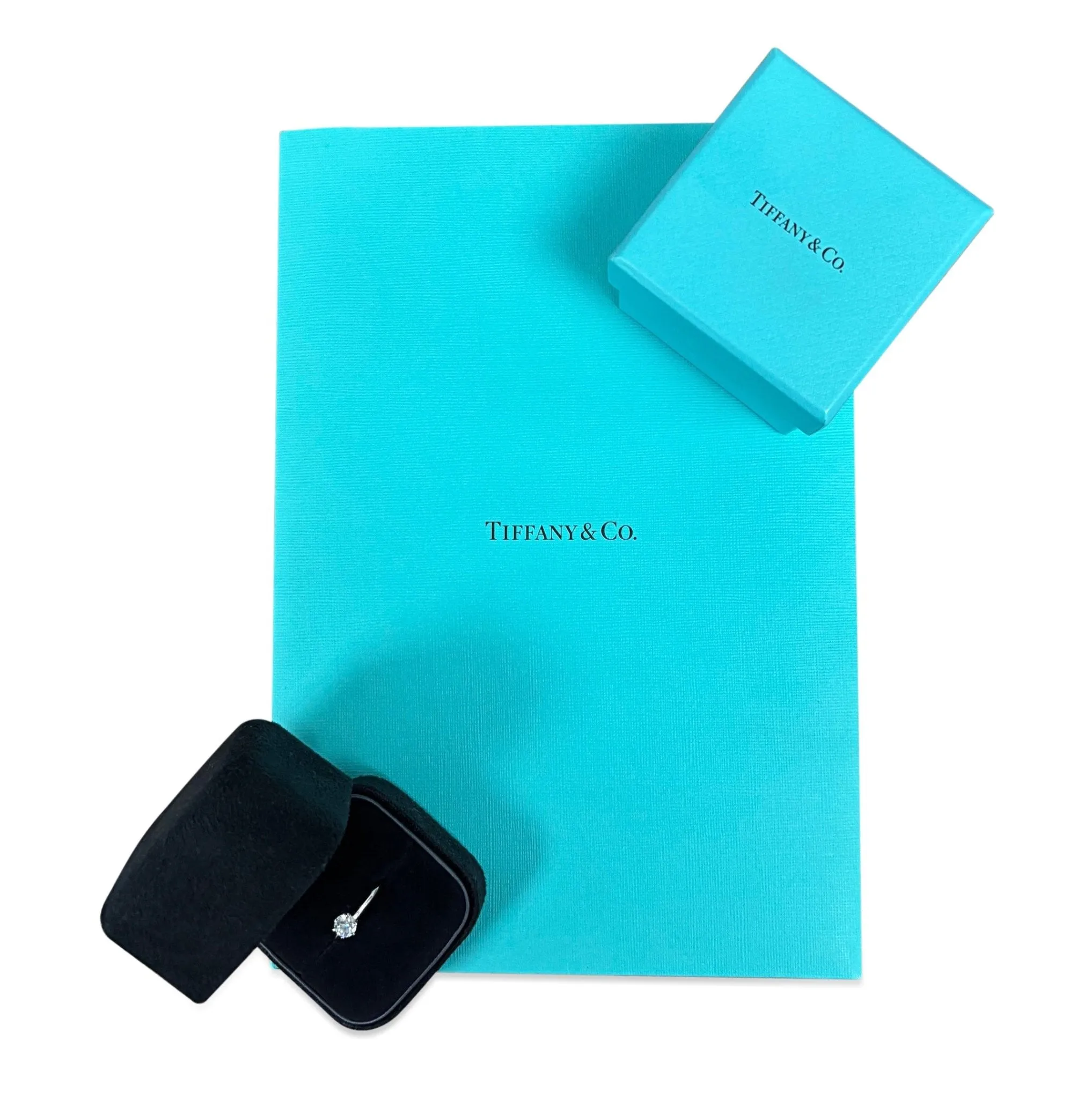 Tiffany & Co. Solitaire Diamond Ring - Platinum