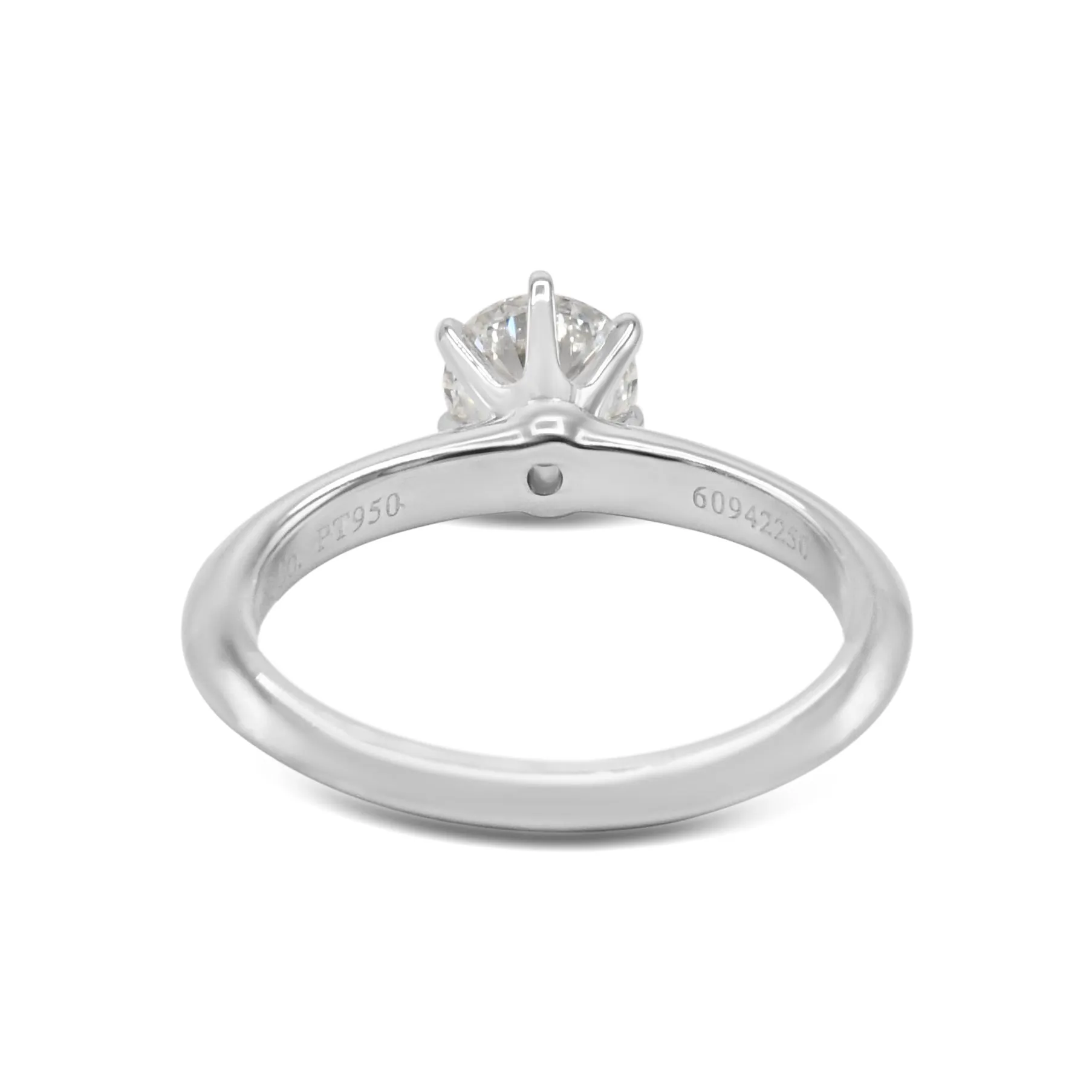 Tiffany & Co. Solitaire Diamond Ring - Platinum