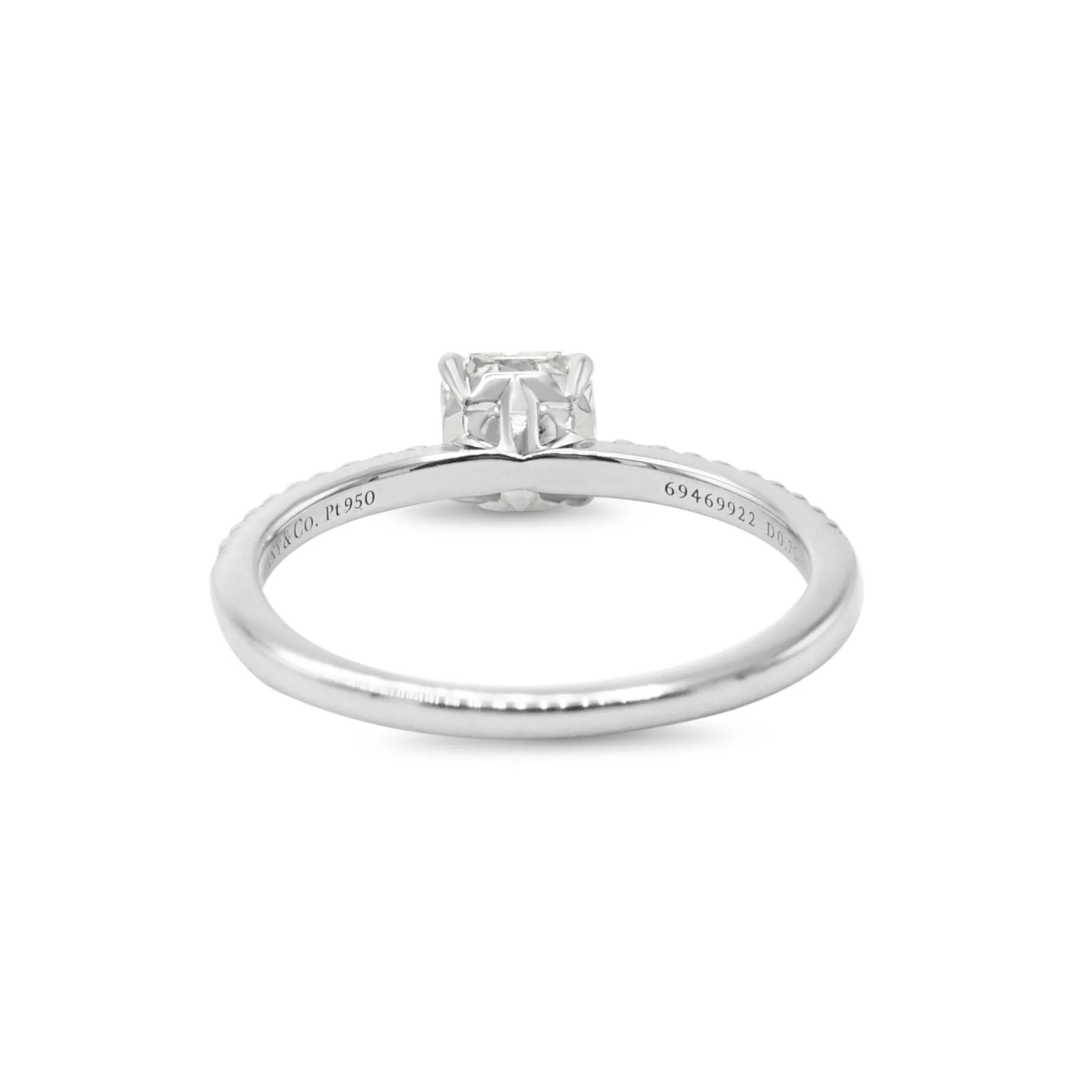 Tiffany & Co. Solitaire Mixed Cut Diamond Ring