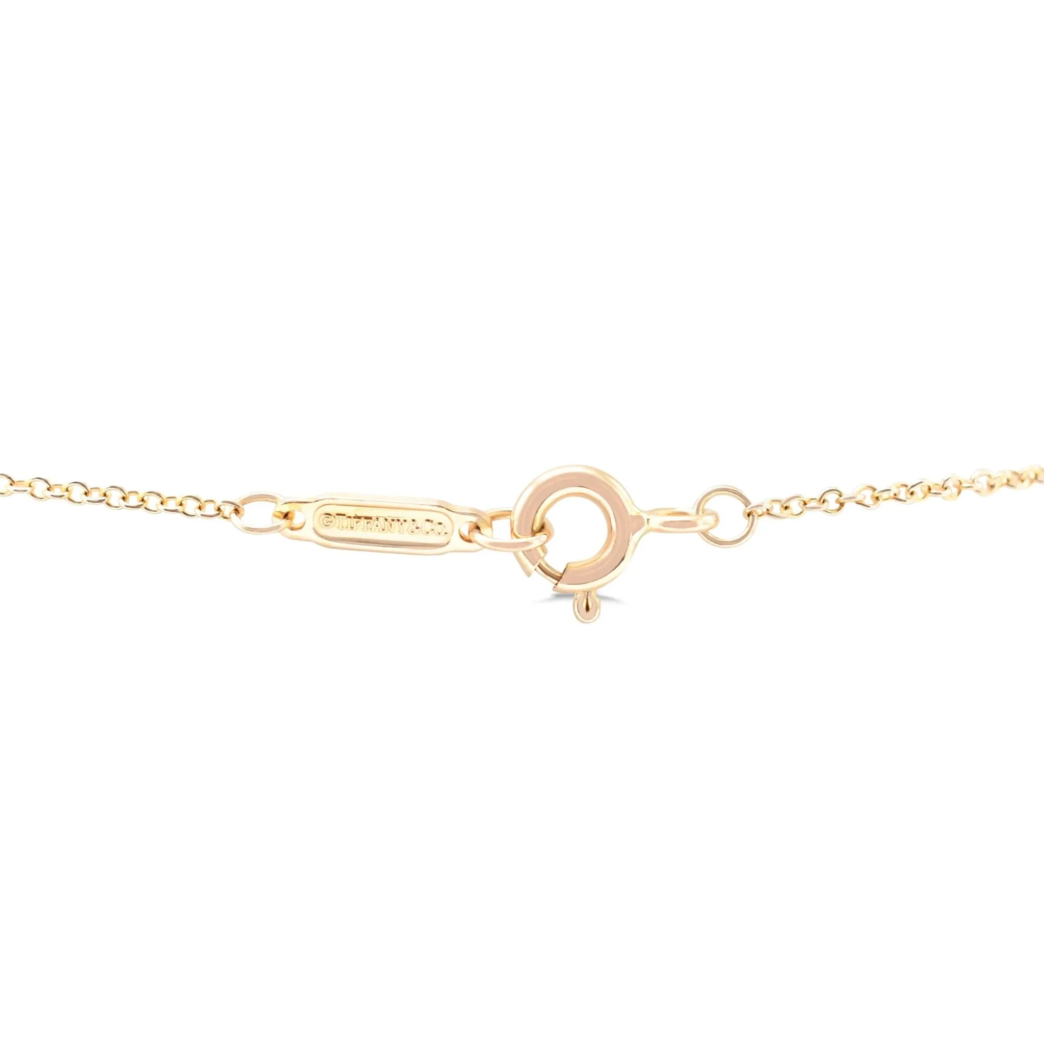 Tiffany Atlas Diamond Pendant On 16" Necklace