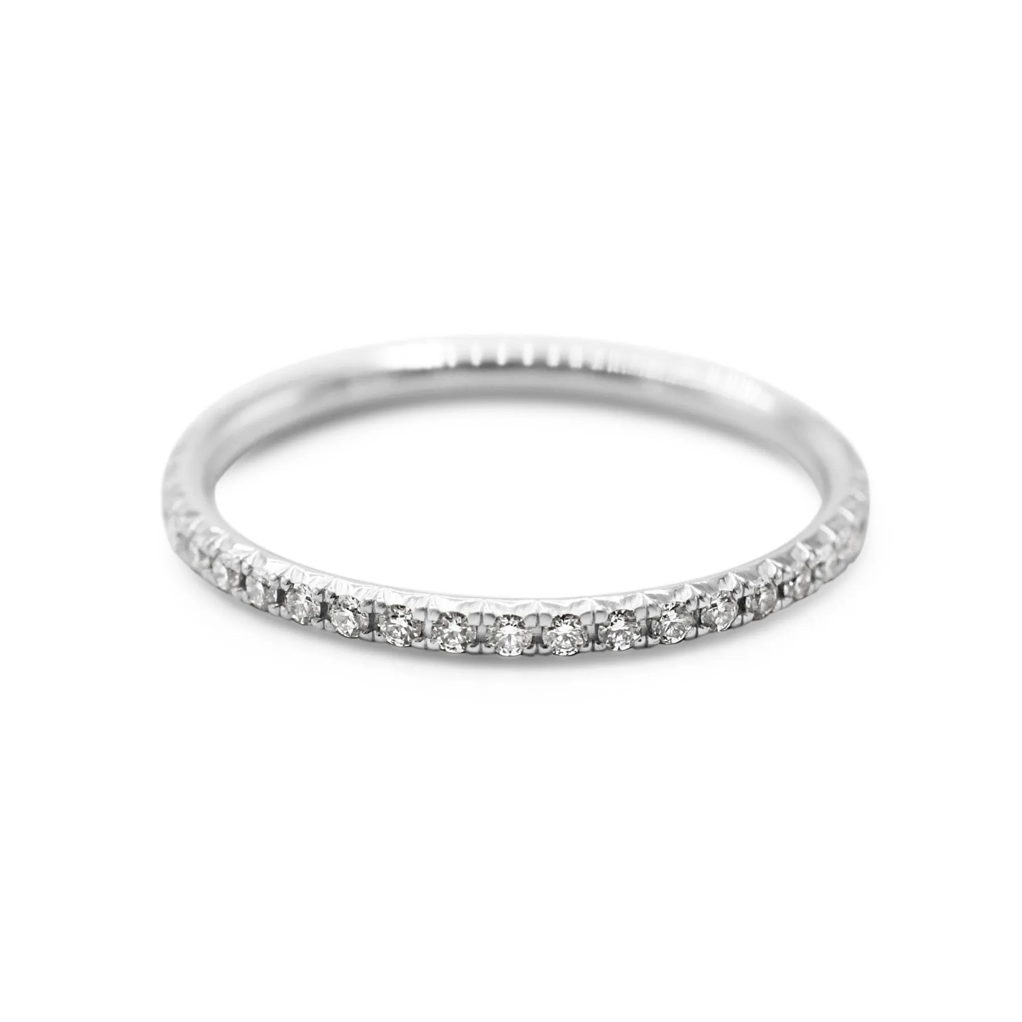 Tiffany Brilliant Cut Diamond Full Eternity Ring - Platinum