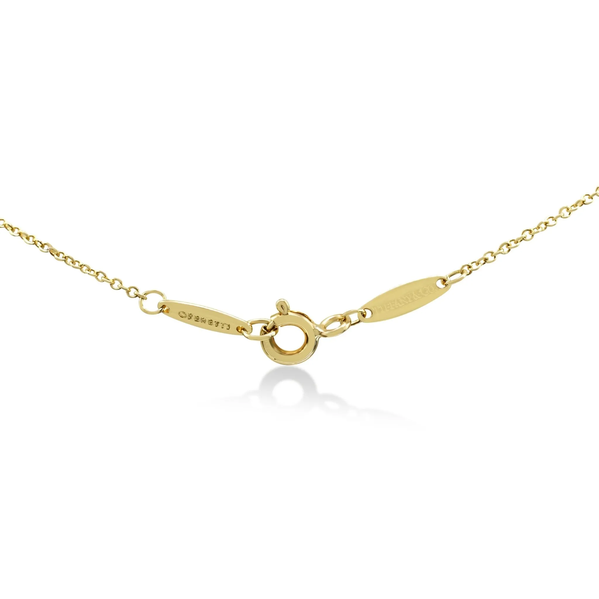 Tiffany Diamonds by the Yard Single Diamond Pendant Necklace
