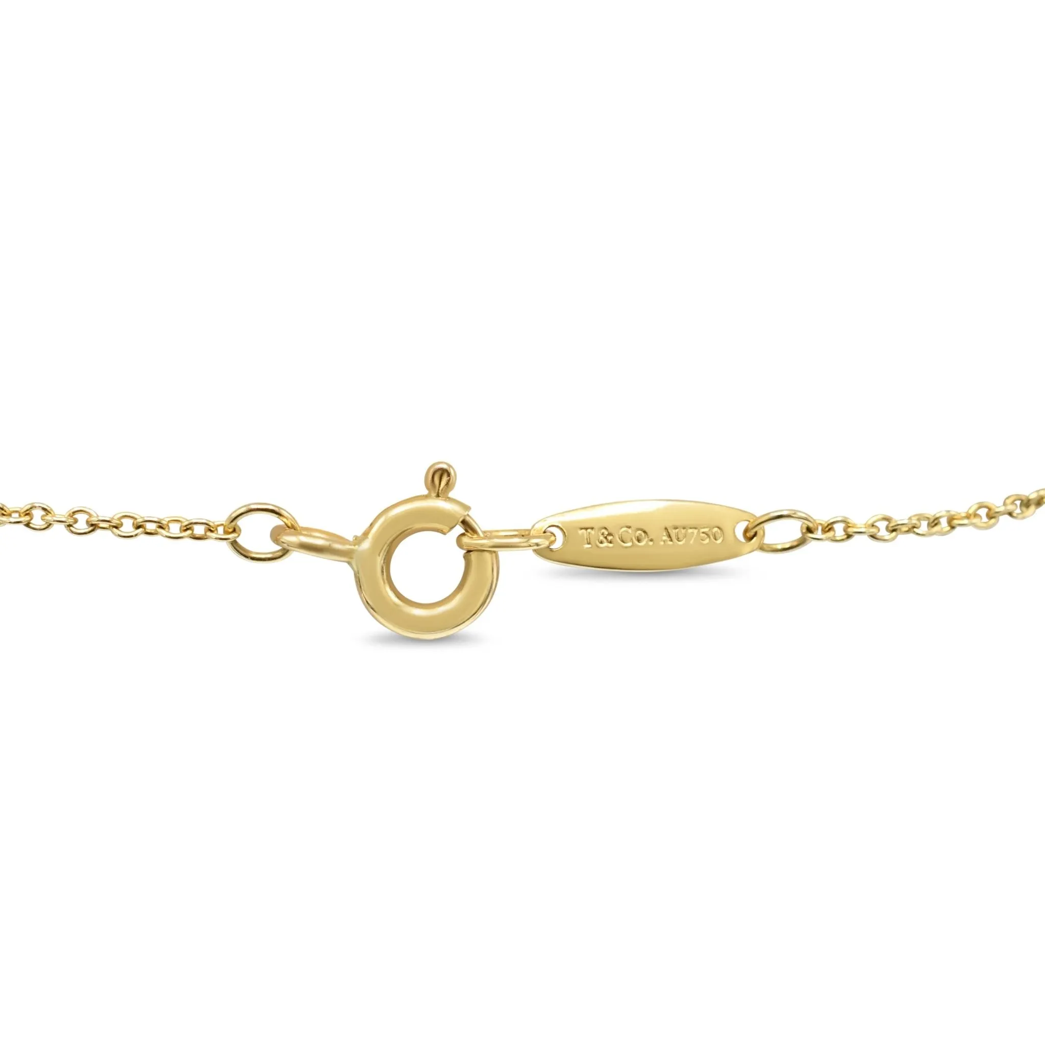 Tiffany Elsa Peretti Diamonds By The Yard Bracelet - 18ct Yellow Gold