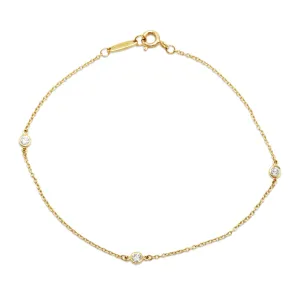 Tiffany Elsa Peretti Diamonds By The Yard Bracelet - 18ct Yellow Gold