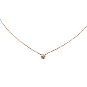 Tiffany Elsa Peretti Diamonds By The Yard Necklace - 18ct Rose Gold