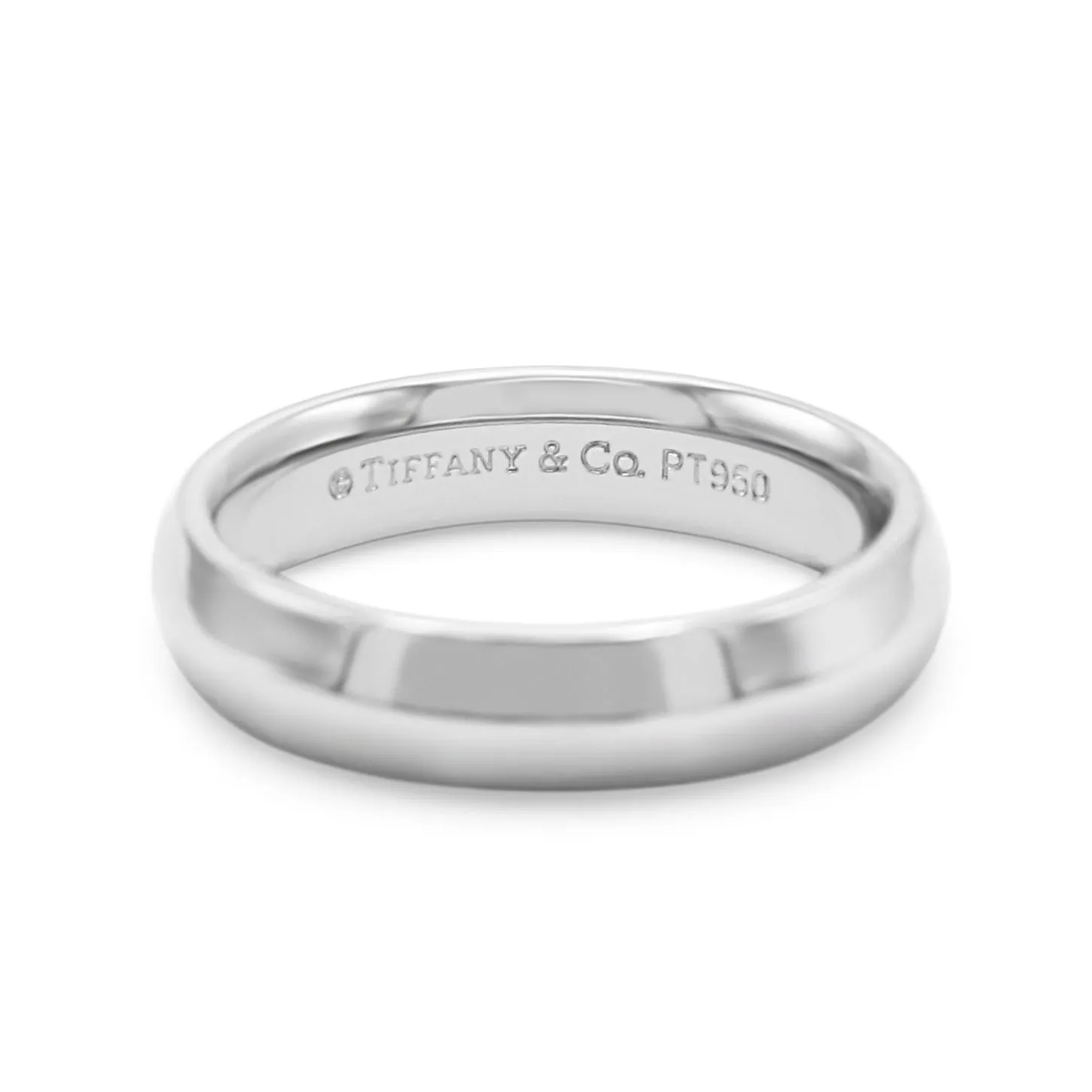 Tiffany Forever Wedding Band Ring - Platinum