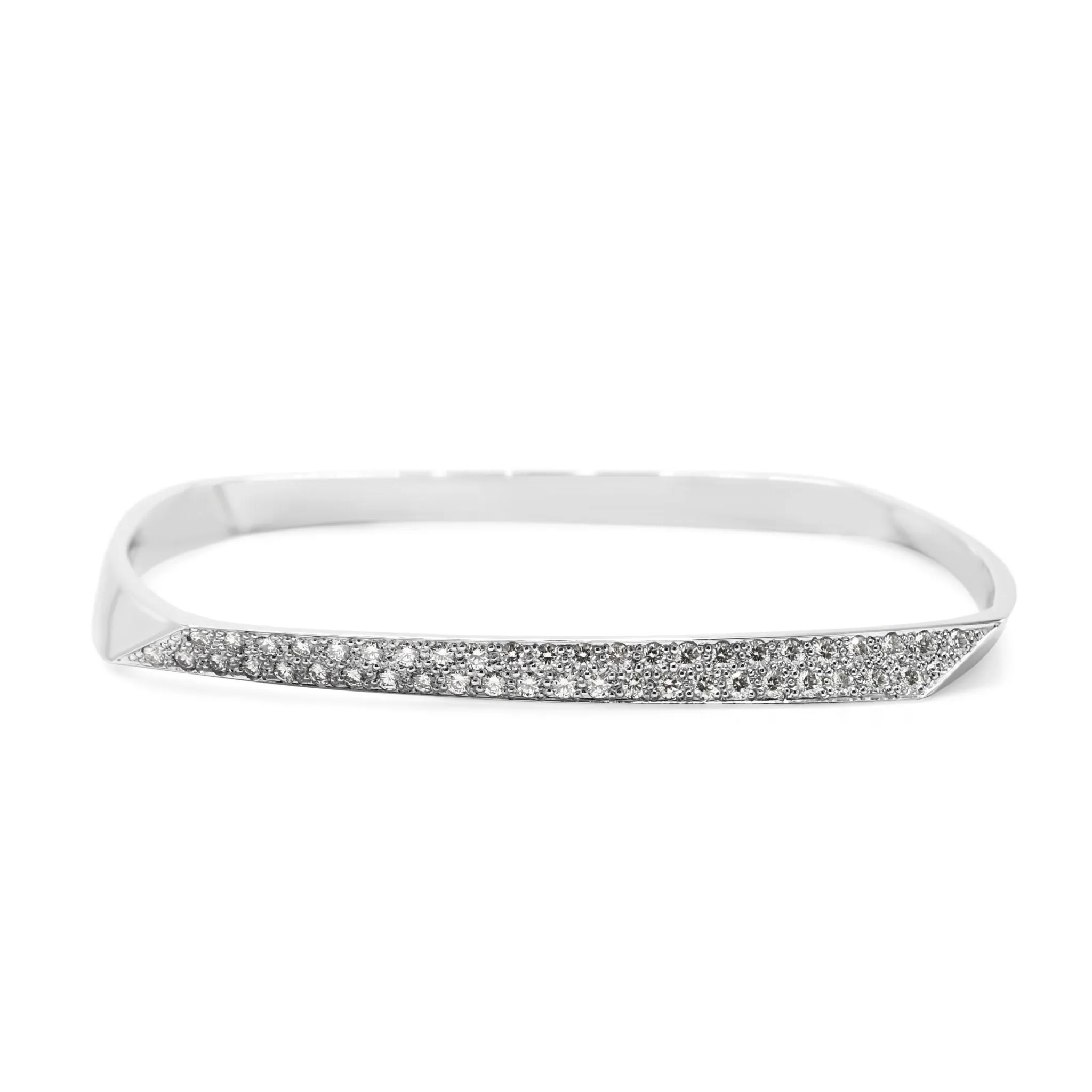 Tiffany Frank Gehry Diamond Torque Bangle