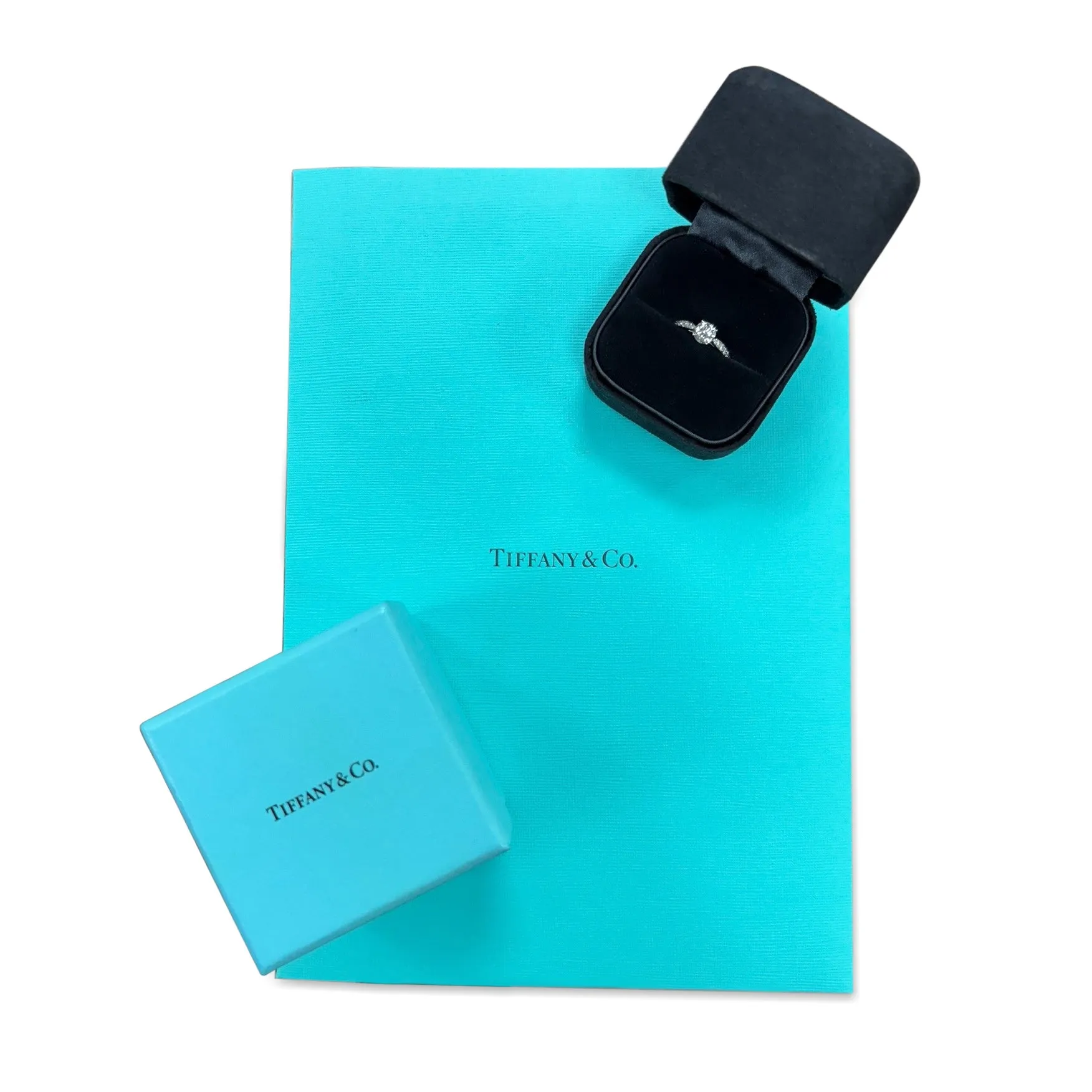 Tiffany Harmony Solitaire Diamond Engagement Ring - Platinum