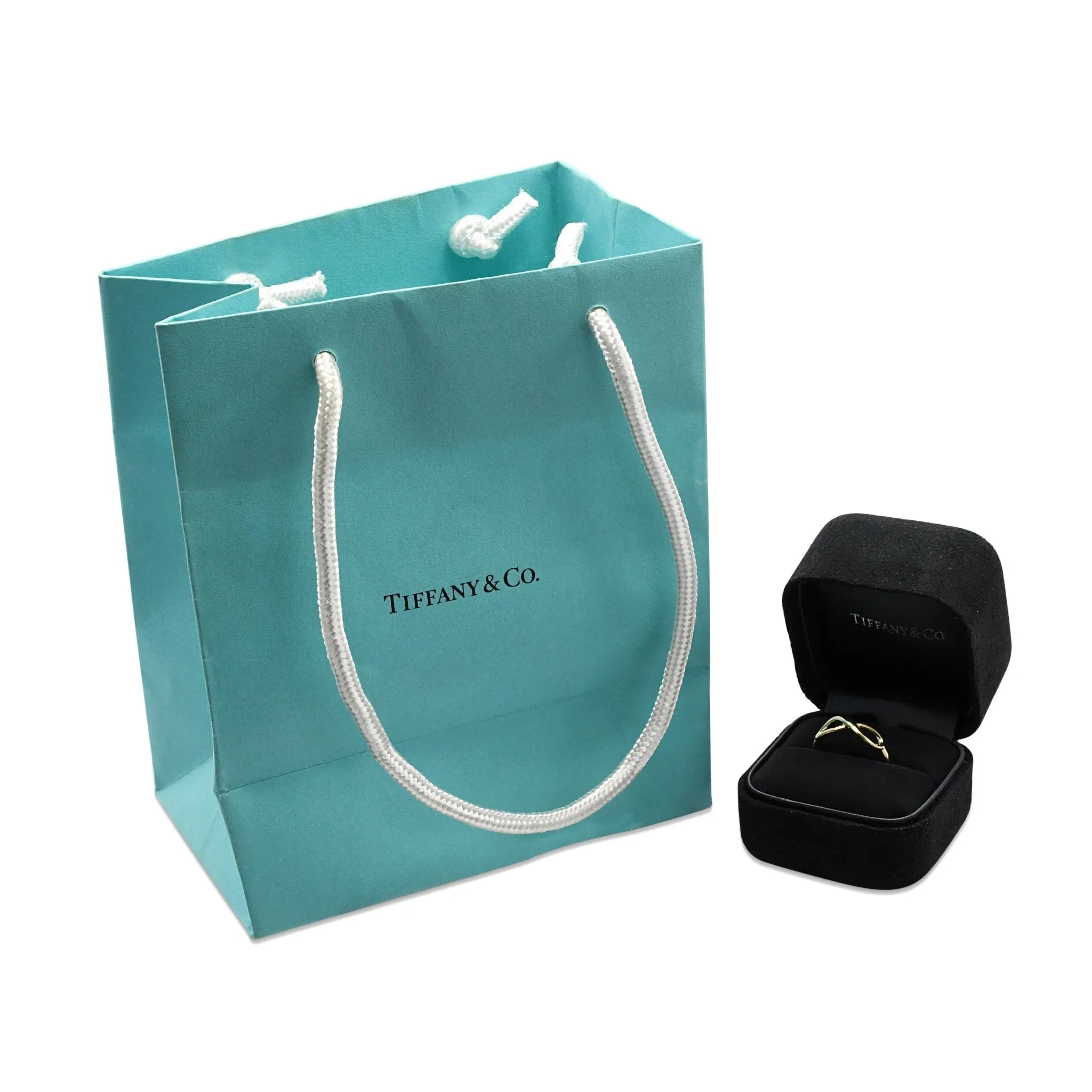 Tiffany Infinity Ring - 18ct Yellow Gold