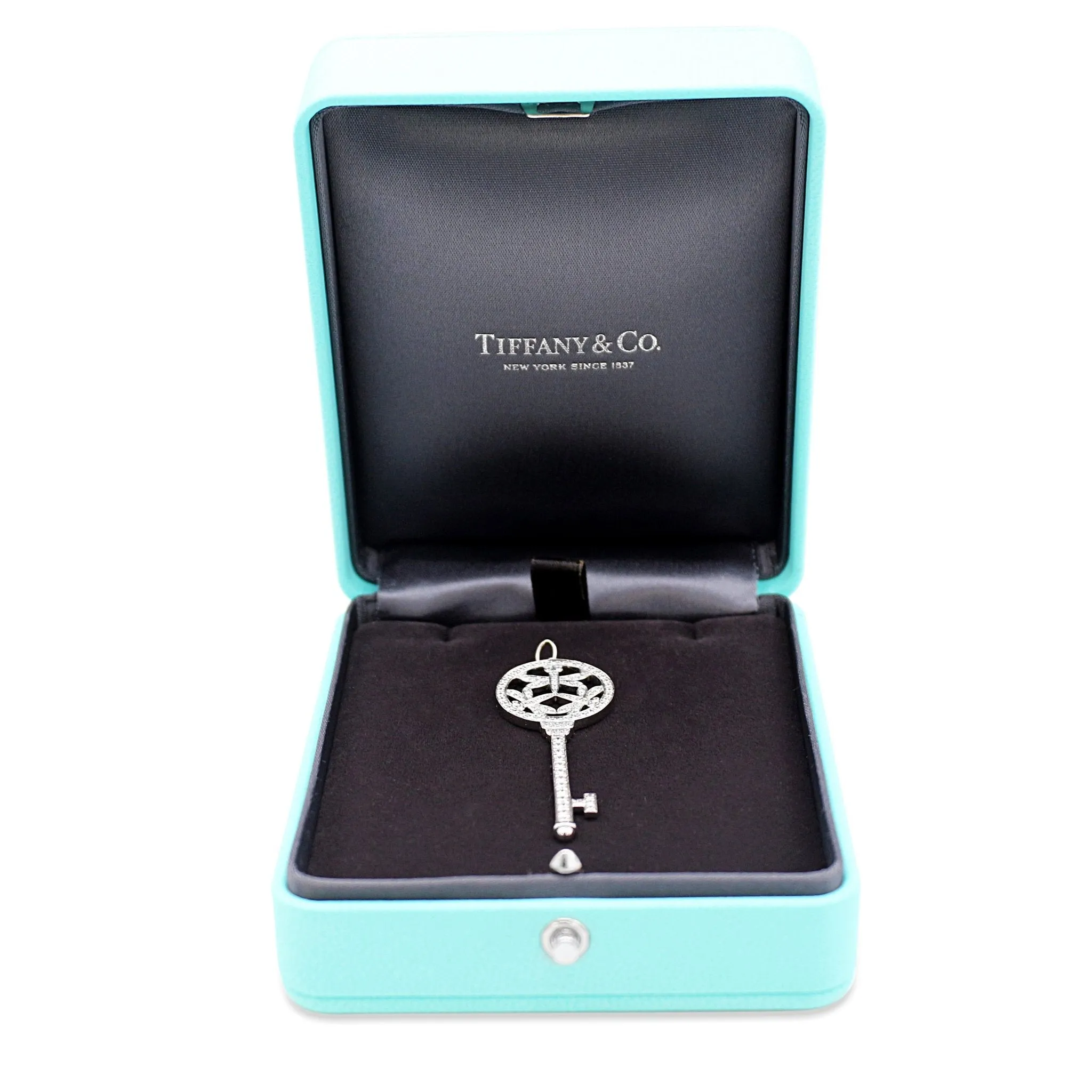 Tiffany Large Diamond Dragonfly Key Pendant