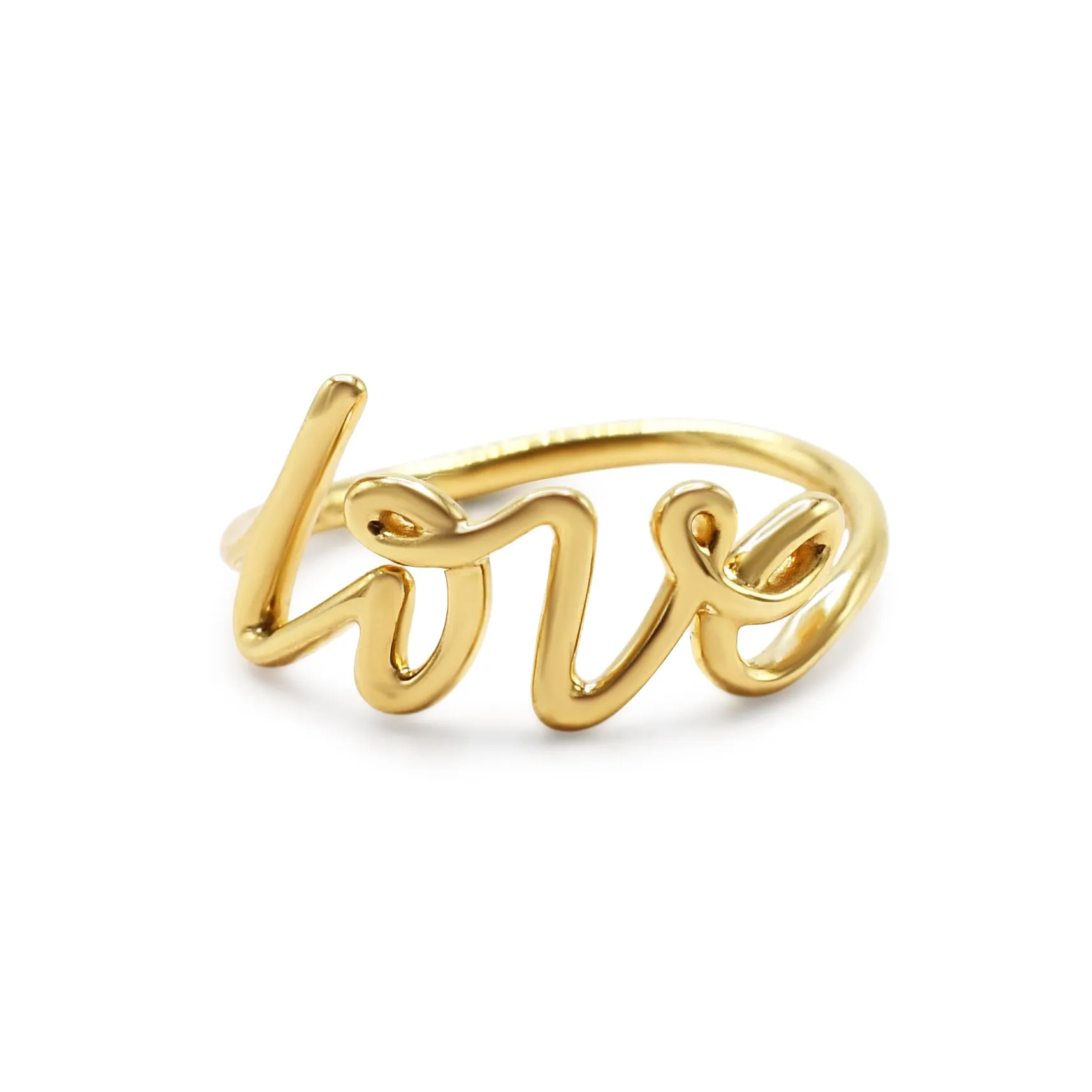 Tiffany Paloma Picasso Graffiti Love Ring, Small - 18ct Yellow Gold