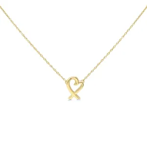 Tiffany Paloma Picasso Loving Heart Pendant, Size Mini