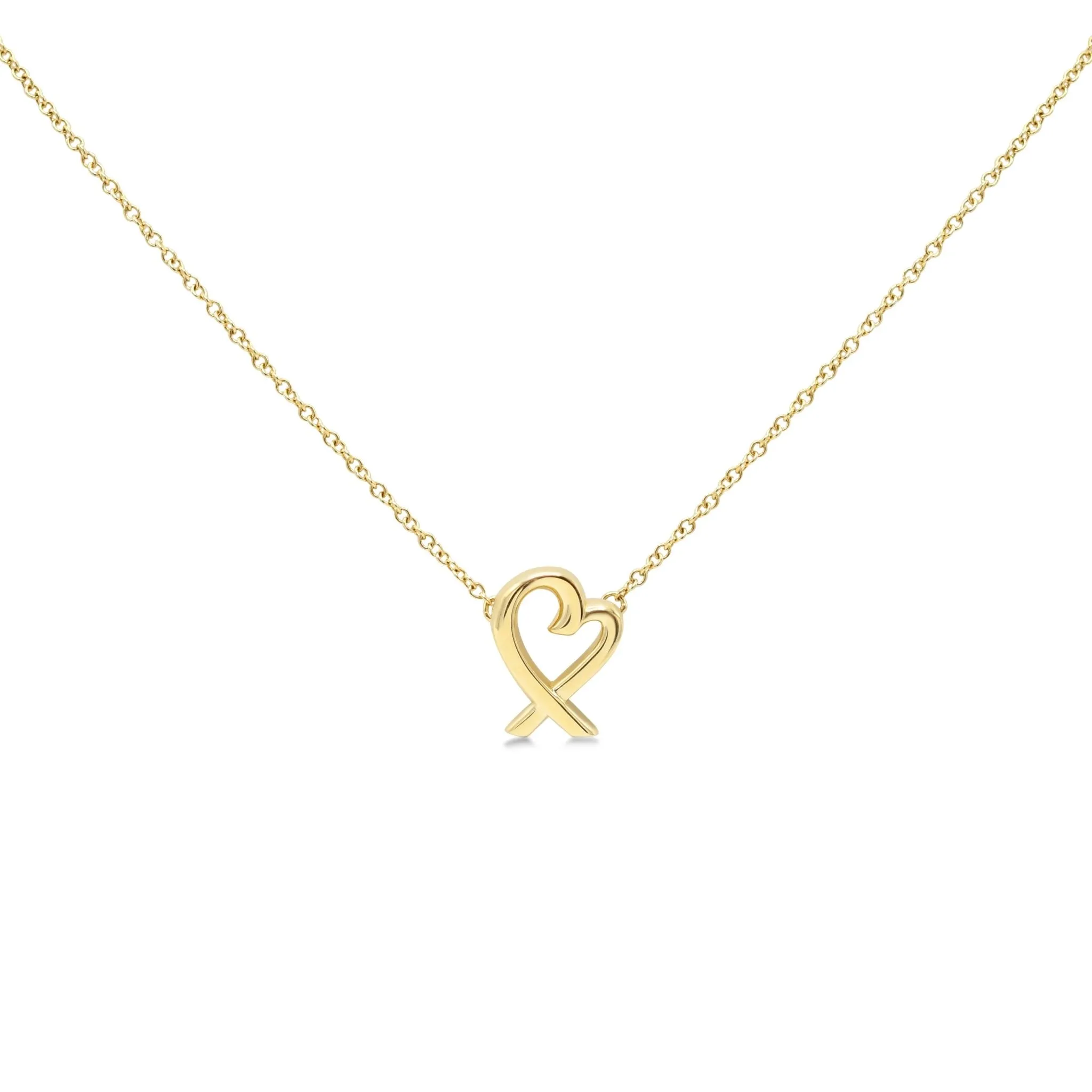 Tiffany Paloma Picasso Loving Heart Pendant, Size Mini