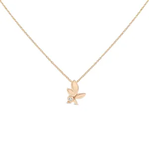 Tiffany Paloma Picasso Olive Leaf Pendant, Size Mini  - 18ct Rose Gold
