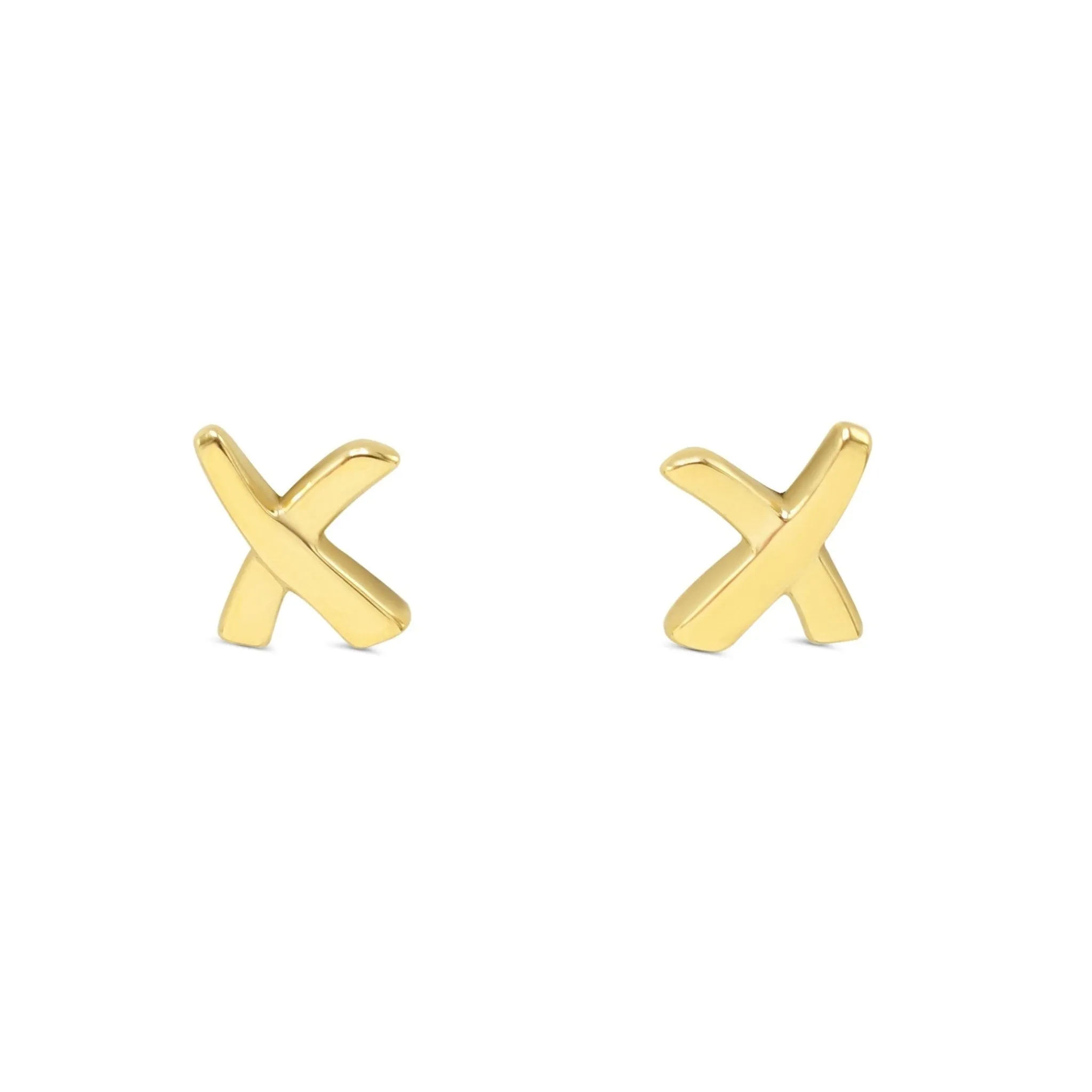 Tiffany, Paloma's Graffiti X Earrings - 18ct Yellow Gold