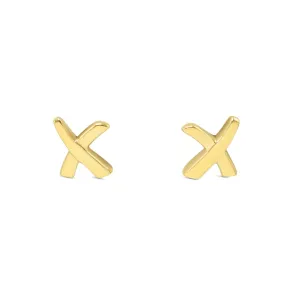 Tiffany, Paloma's Graffiti X Earrings - 18ct Yellow Gold