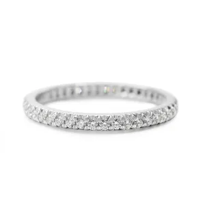 Tiffany Soleste Brilliant Cut Diamond Full Eternity Ring