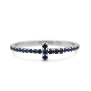 Tiffany T Sapphire 1.5mm Wire Band Ring