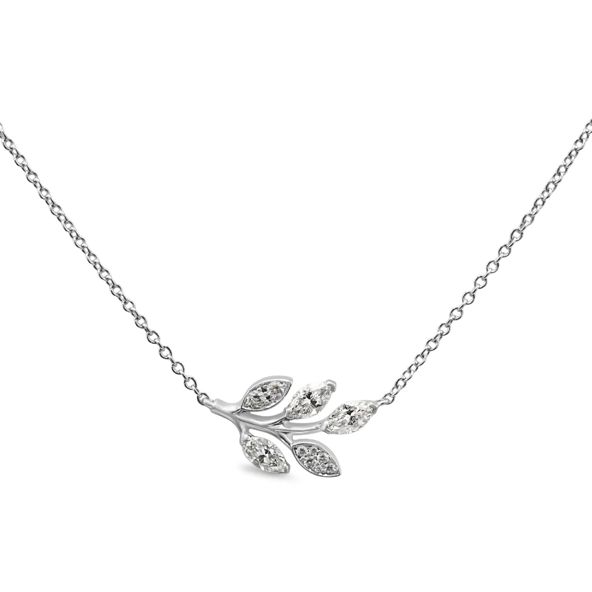 Tiffany Victoria Diamond Vine Pendant Necklace