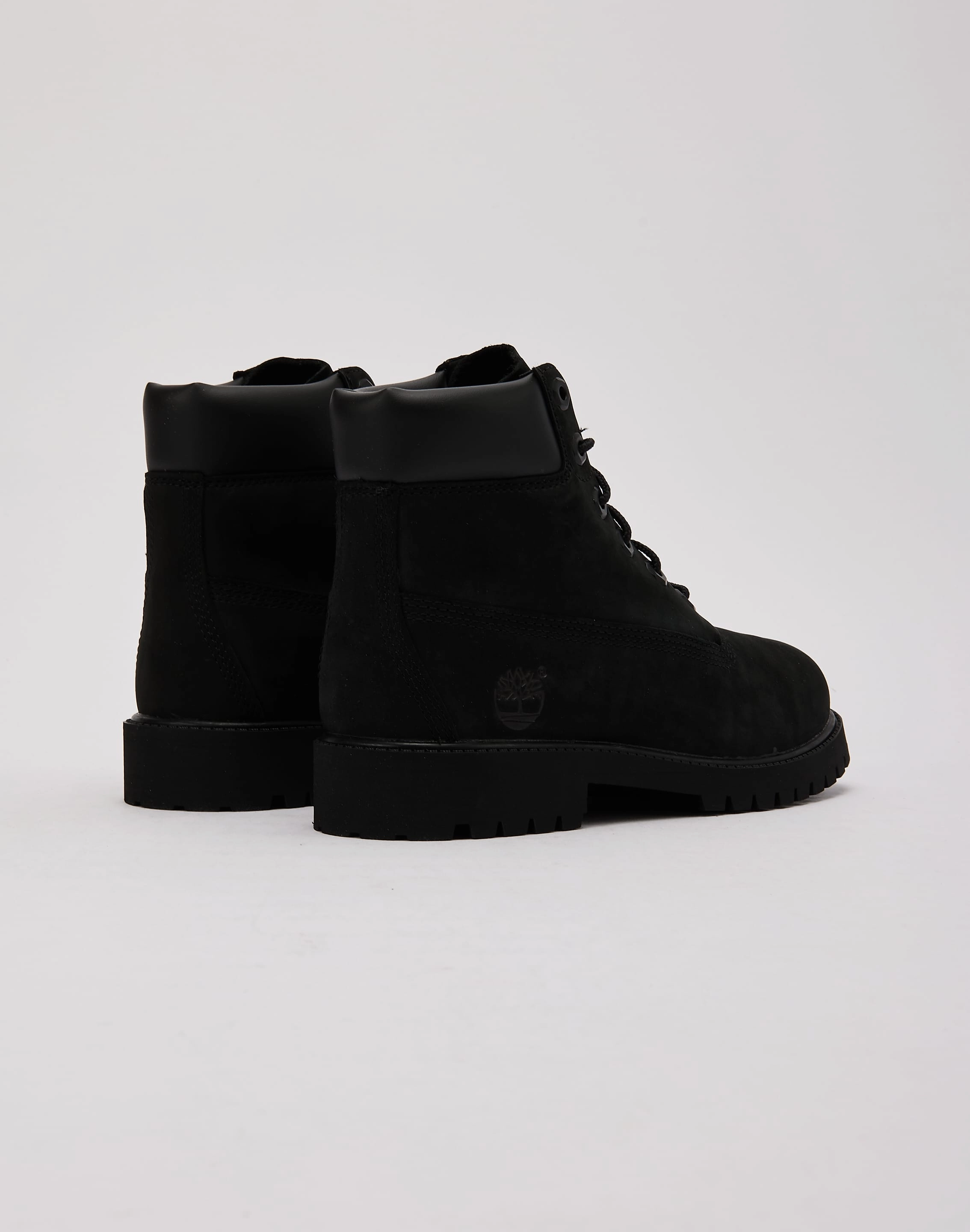 Timberland 6-Inch Premium Waterproof Boots Grade-School Leather - material fashion