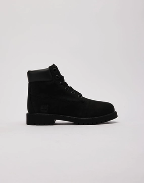 Timberland 6-Inch Premium Waterproof Boots Grade-School Leather - material fashion Athleisure fashion