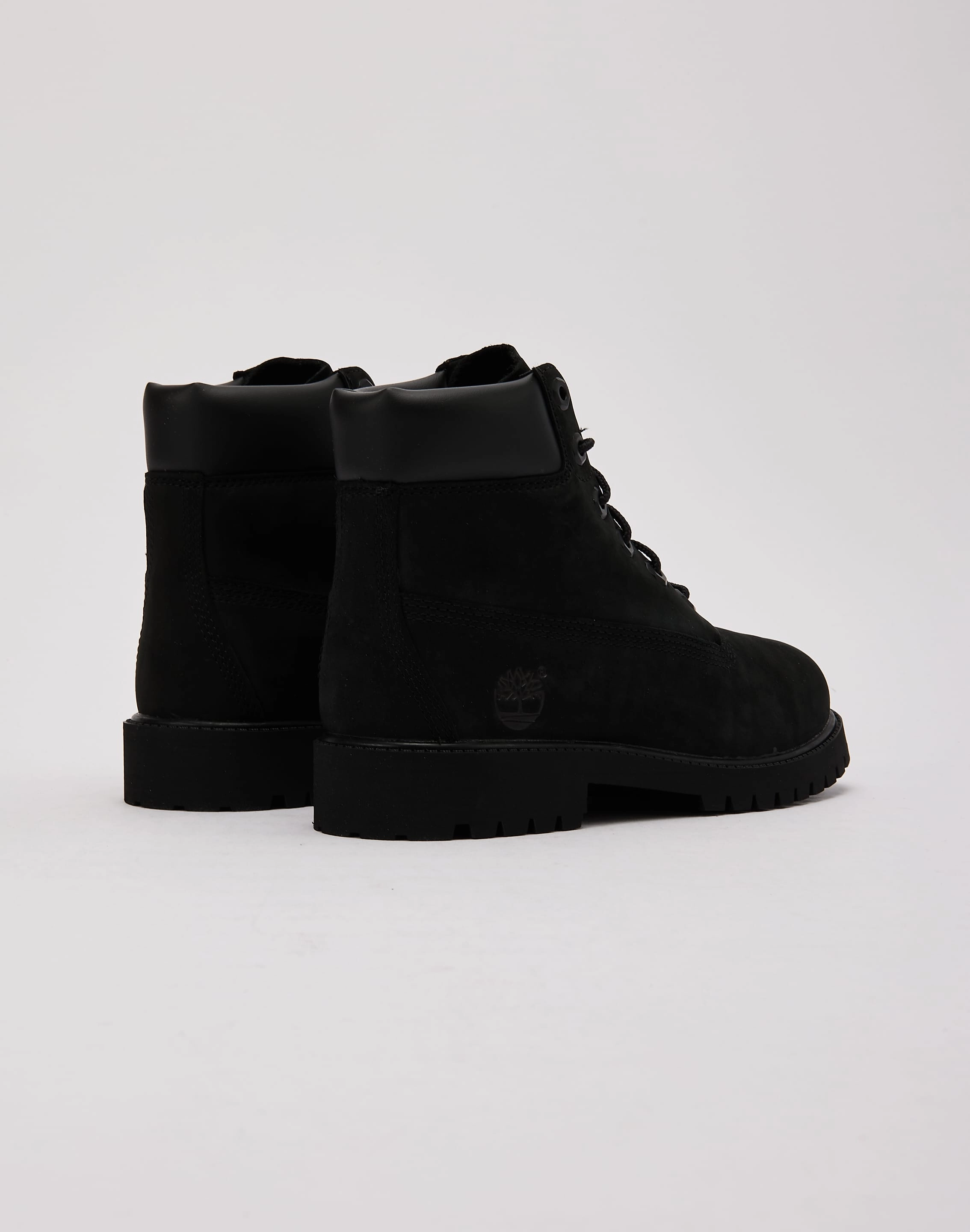 Timberland 6-Inch Premium Waterproof Boots Grade-School Leather - material fashion