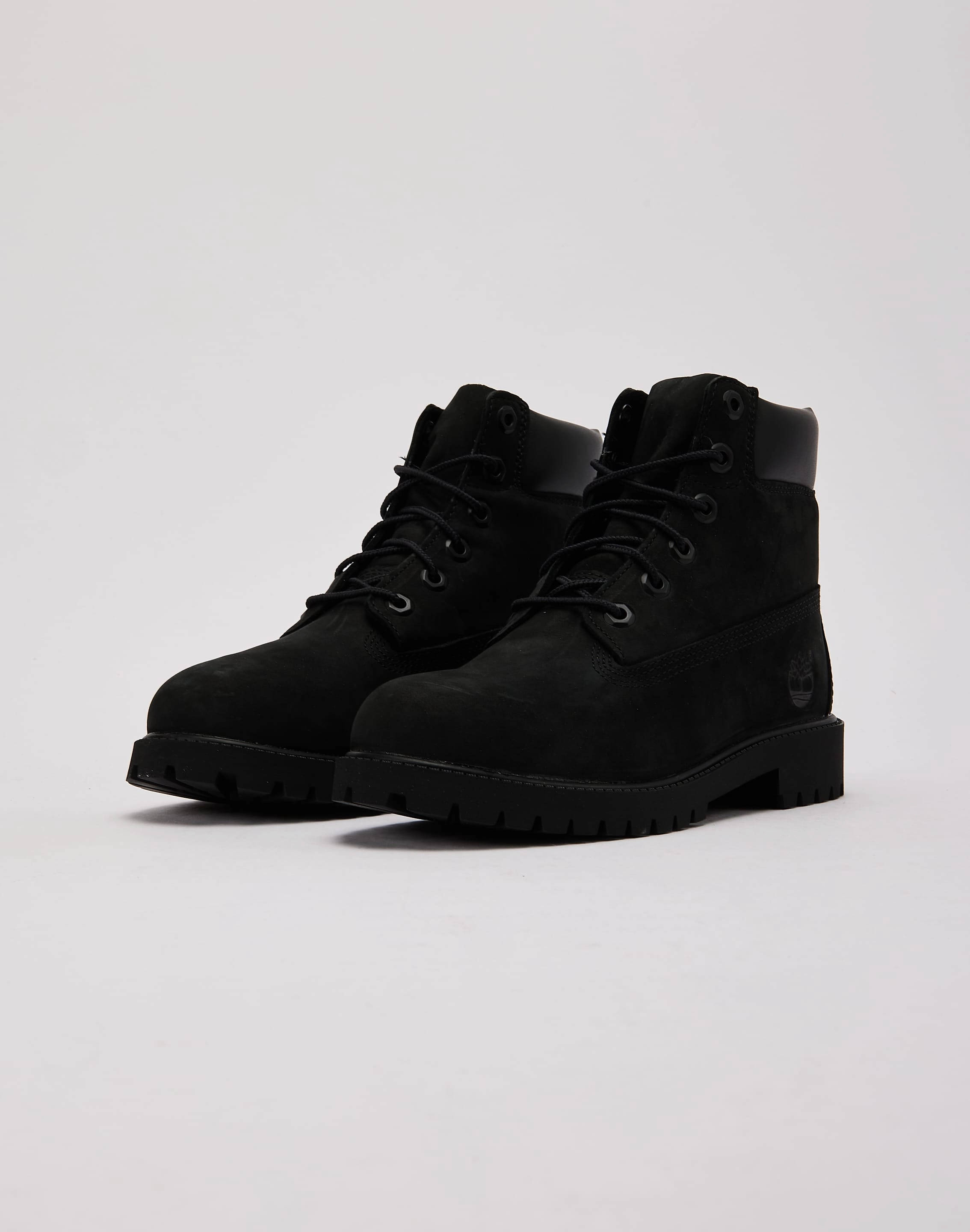 Timberland 6-Inch Premium Waterproof Boots Grade-School Leather - material fashion