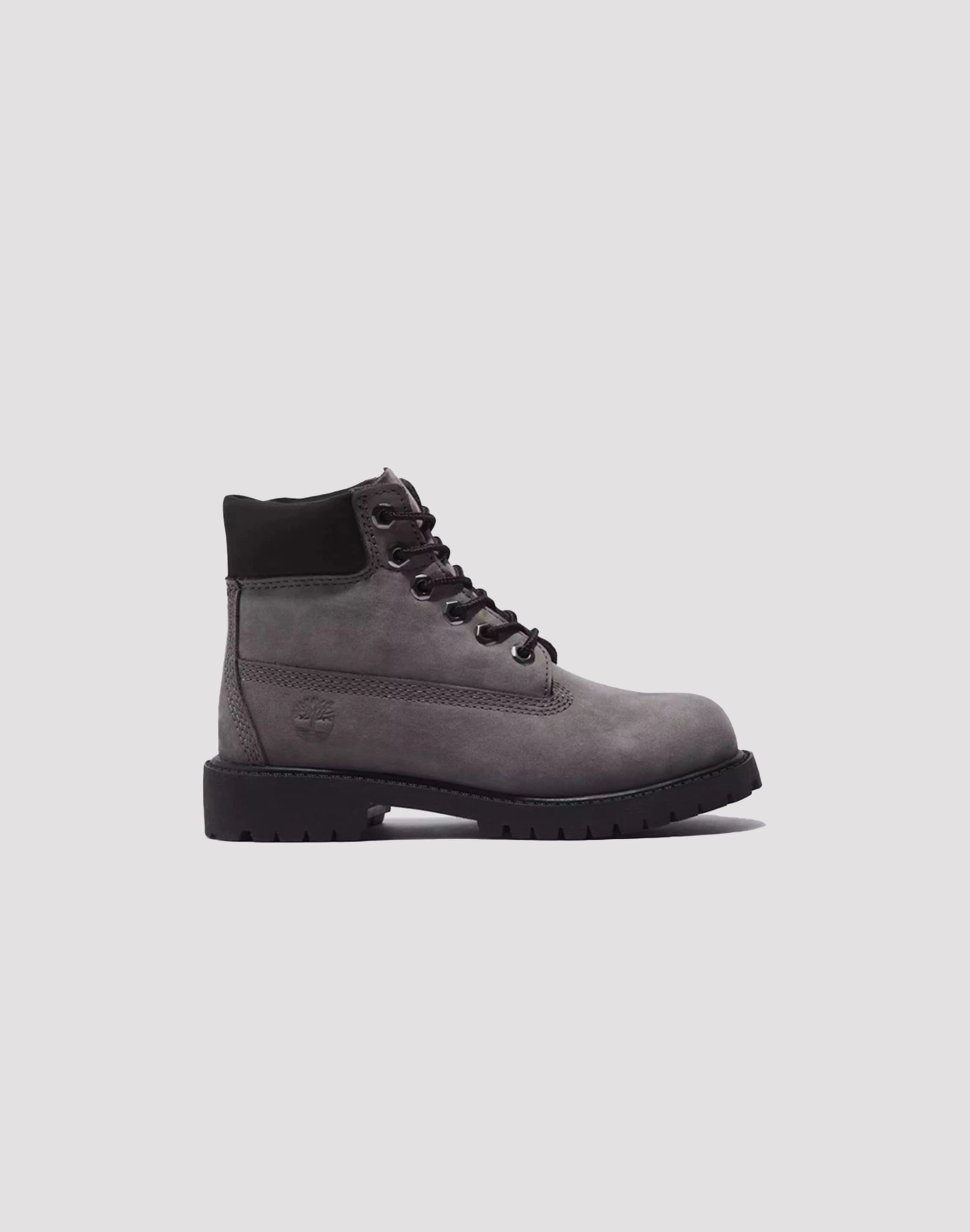 Timberland 6" Premium Grade School Boys' "Medium Grey Nubuck" Boot Wool - sourced fashion Activewear gear