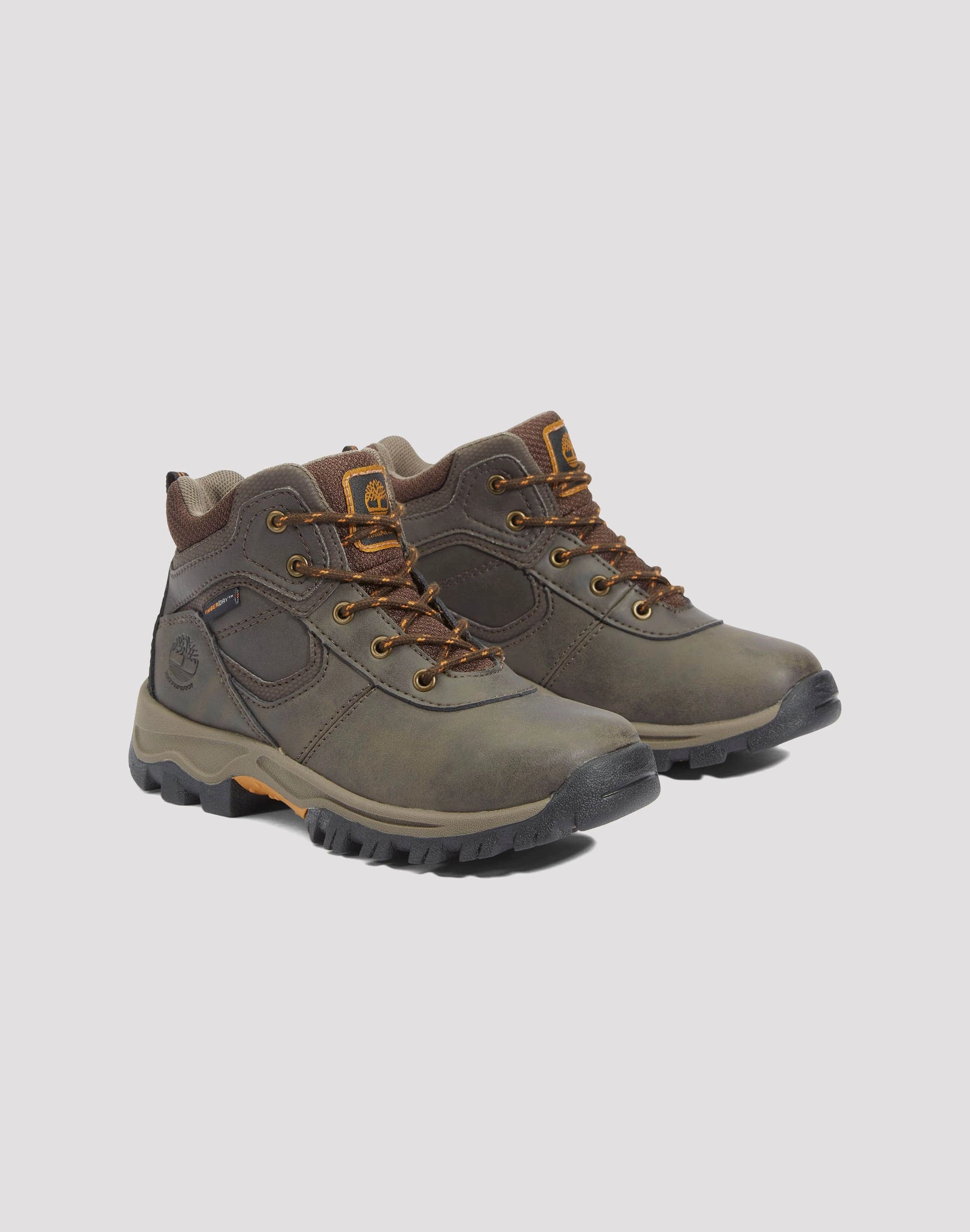 Timberland Mt. Maddsen Mid Lace Up Waterproof Hiking Boot Grade-School Fashion sizes