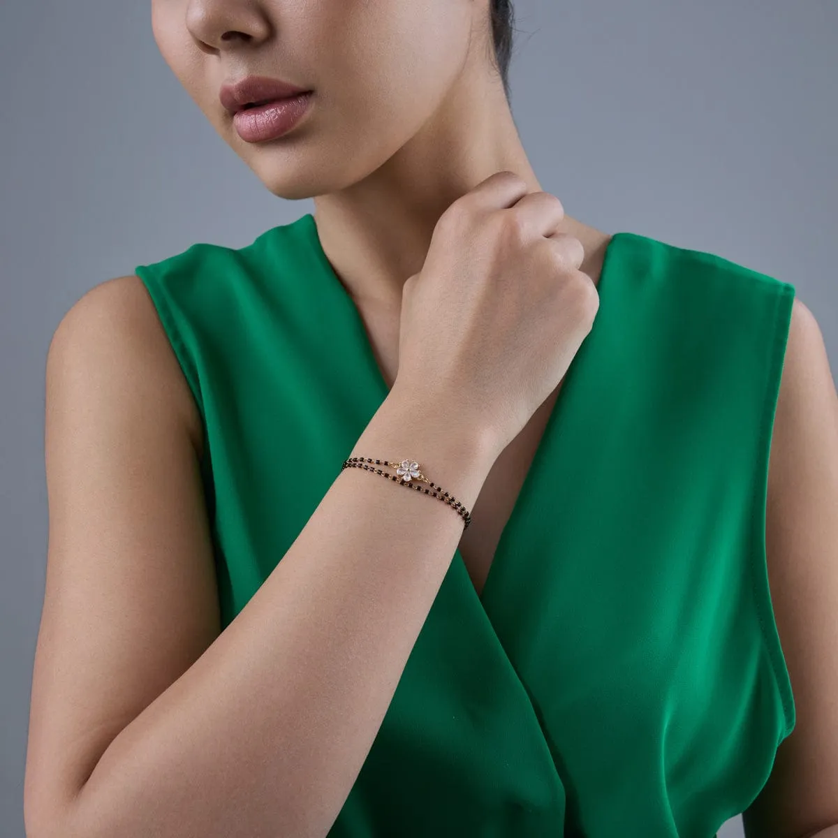 Trendy Mangalsutra Bracelet 184084