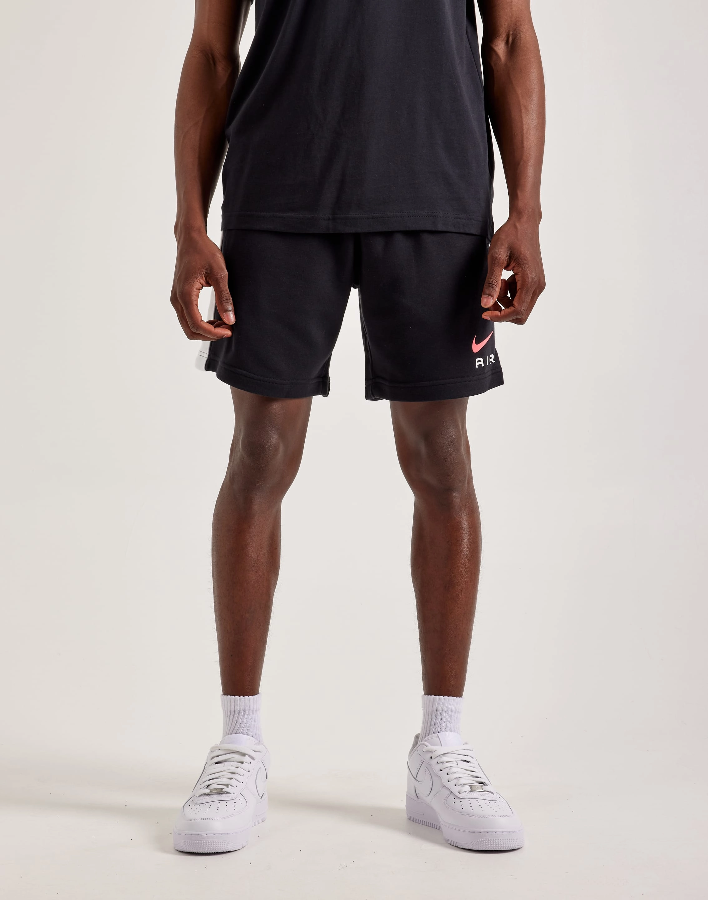 Trendy gear Nike Air French Terry Shorts Military - inspired fashion