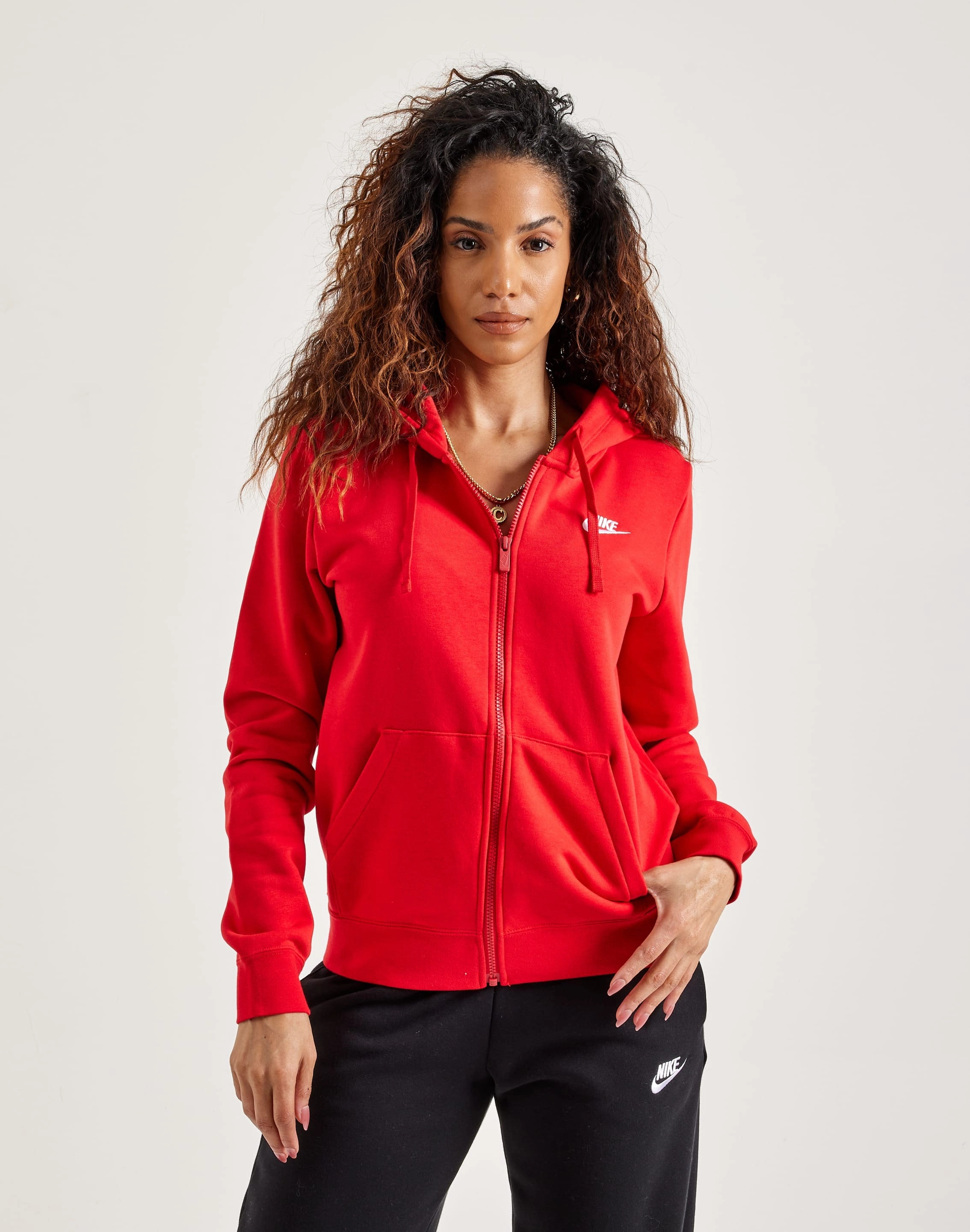 Nike Club Fleece Full-Zip Hoodie Preppy style items Patterned fashion (floral, stripes, etc.)