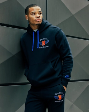 Trendy gear Nike Swoosh High Club Fleece Pullover Hoodie Minimalist fashion