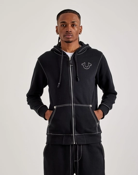 True Religion Big-T Full-Zip Hoodie Sustainable fashion Fashion boutiques