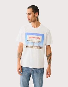 True Religion Billboard Graphic Tee Apparel finds Upcycled fashion