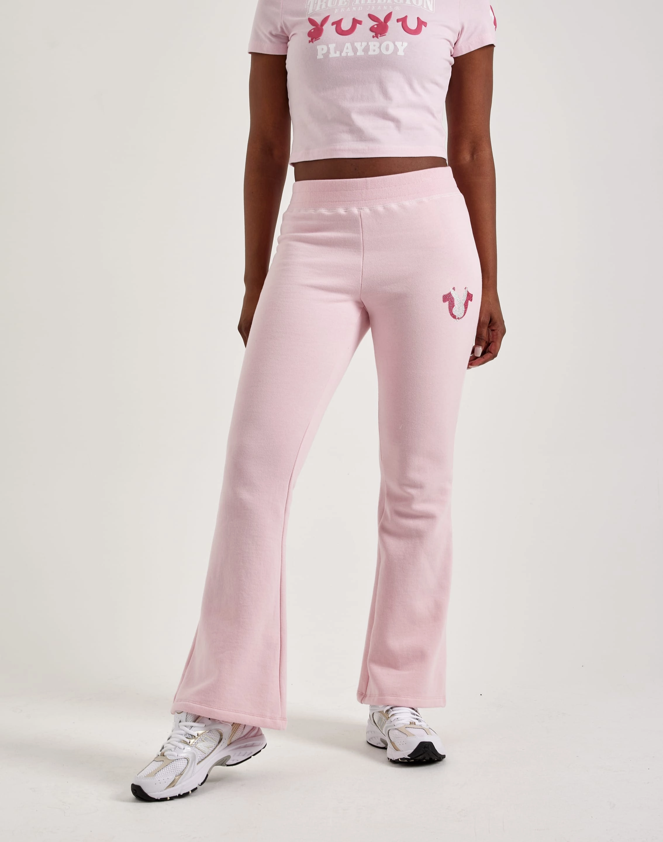 True Religion Playboy Crystal Mid-Rise Bootcut Pants Lingerie and intimates Fashion must - haves