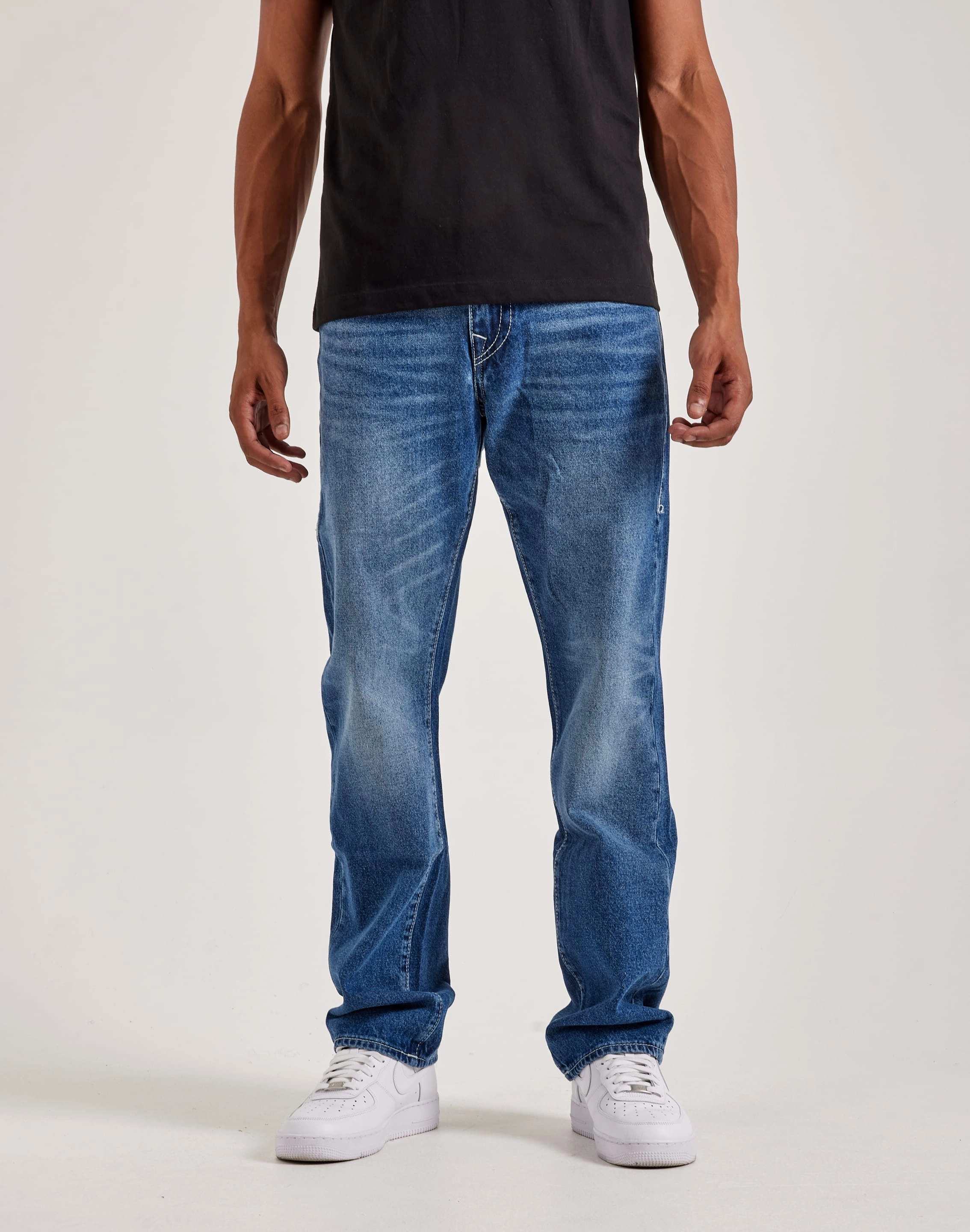 Fashion history True Religion Ricky Ladder Stitch Logo Jeans Swimwear selections