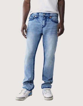 True Religion Ricky Rope Stitch Flap Straight Fit Denim Jeans Fashion bloggers' picks Fashion bloggers' picks