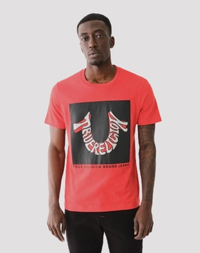 True Religion Warped Logo Tee Printed fashion Beaded fashion items